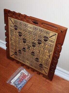 unplayed❤️DICE POKER Board Game Michaud Toys Canada Real Hard Maple Baltic Birch